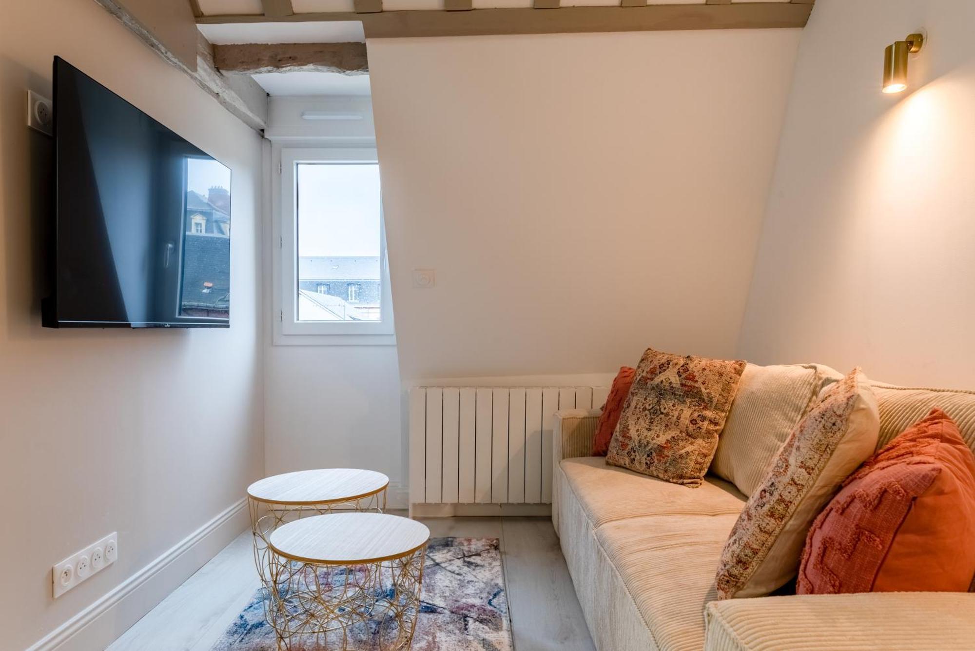 Suite Cathedrale Haut De Gamme + Parking - N°8 Rouen Esterno foto